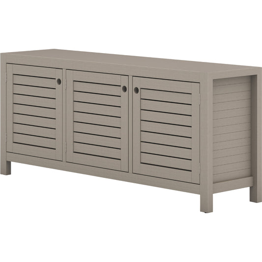 Sonoma Outdoor Sideboard by Four Hands. Made from solid fsc®-certified teak in a modern style.