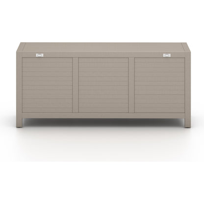 Sonoma Outdoor Sideboard by Four Hands. Made from solid fsc®-certified teak in a modern style.