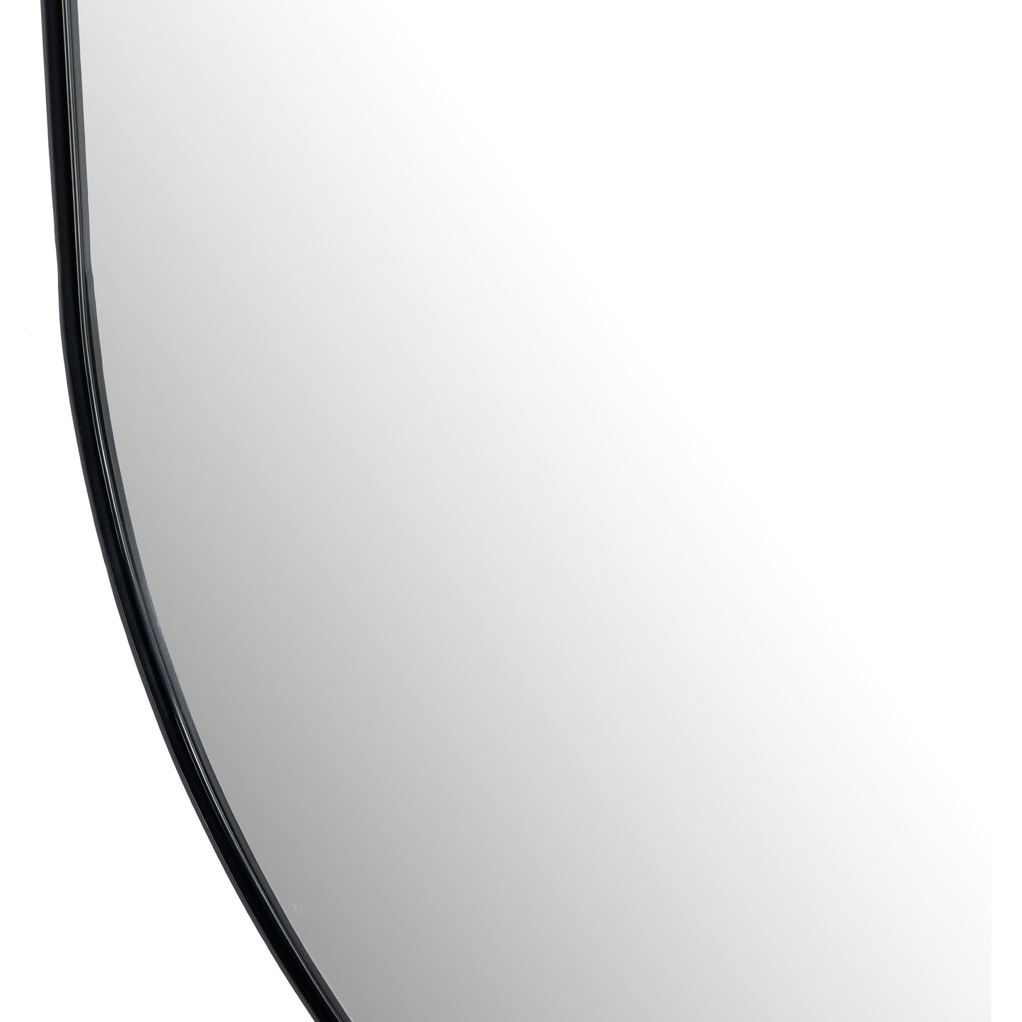 004 SI-1798369 | Closeup | Chico Arch Mirror by Four Hands in antique iron. Made from iron, engineered hardwood in a cottage & farmhouse style.