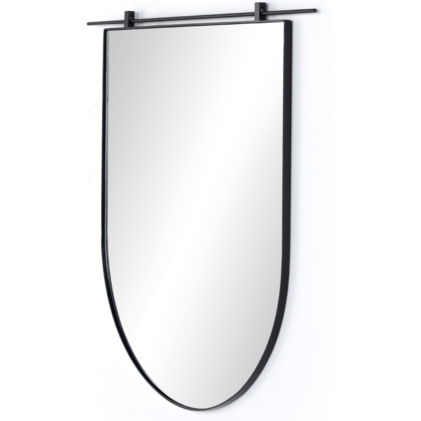 002 SI-1798369 | Additional Silo | Chico Arch Mirror by Four Hands in antique iron. Made from iron, engineered hardwood in a cottage & farmhouse style.