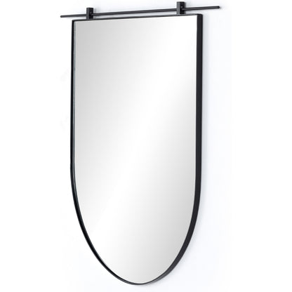 Chico Arch Mirror by Four Hands in antique iron. Made from iron, engineered hardwood in a cottage & farmhouse style.