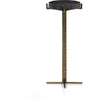 Textured Brass, Dark Petrified Wood