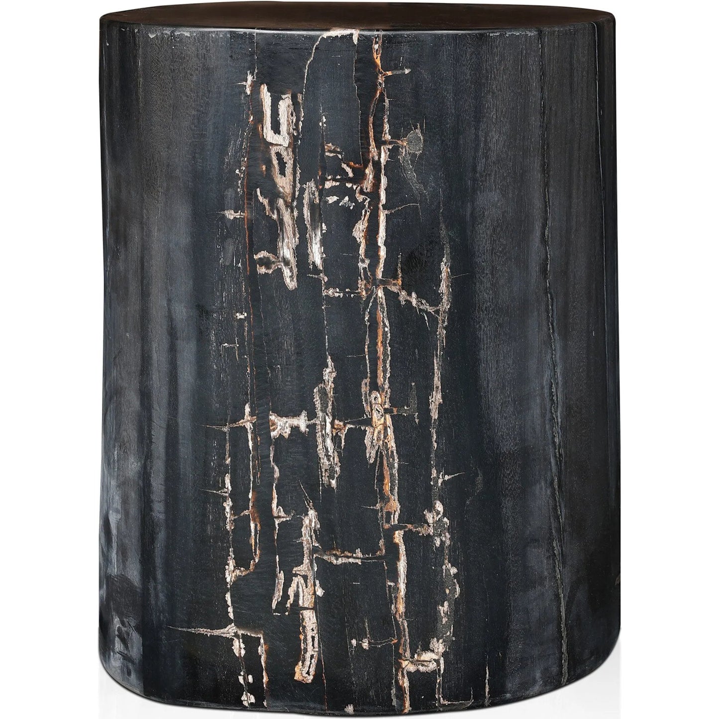 009 SI-1799197 | Additional Silo | Kos End Table by Four Hands. Made from petrified wood in a modern style.