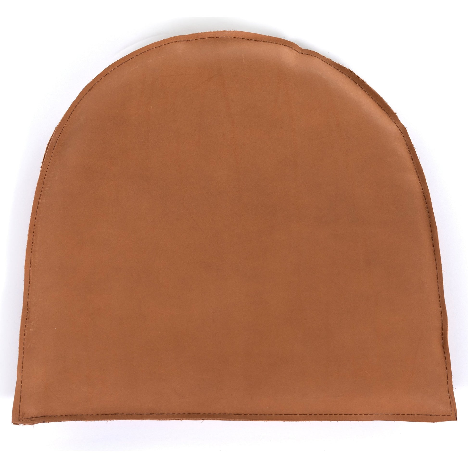Lewis & Ripley Seat Cushion by Four Hands in whiskey saddle. Made from top grain leather, 100% cotton, 90% polyurethane foam pad, 10% polyester fiber batting in a rustic style.