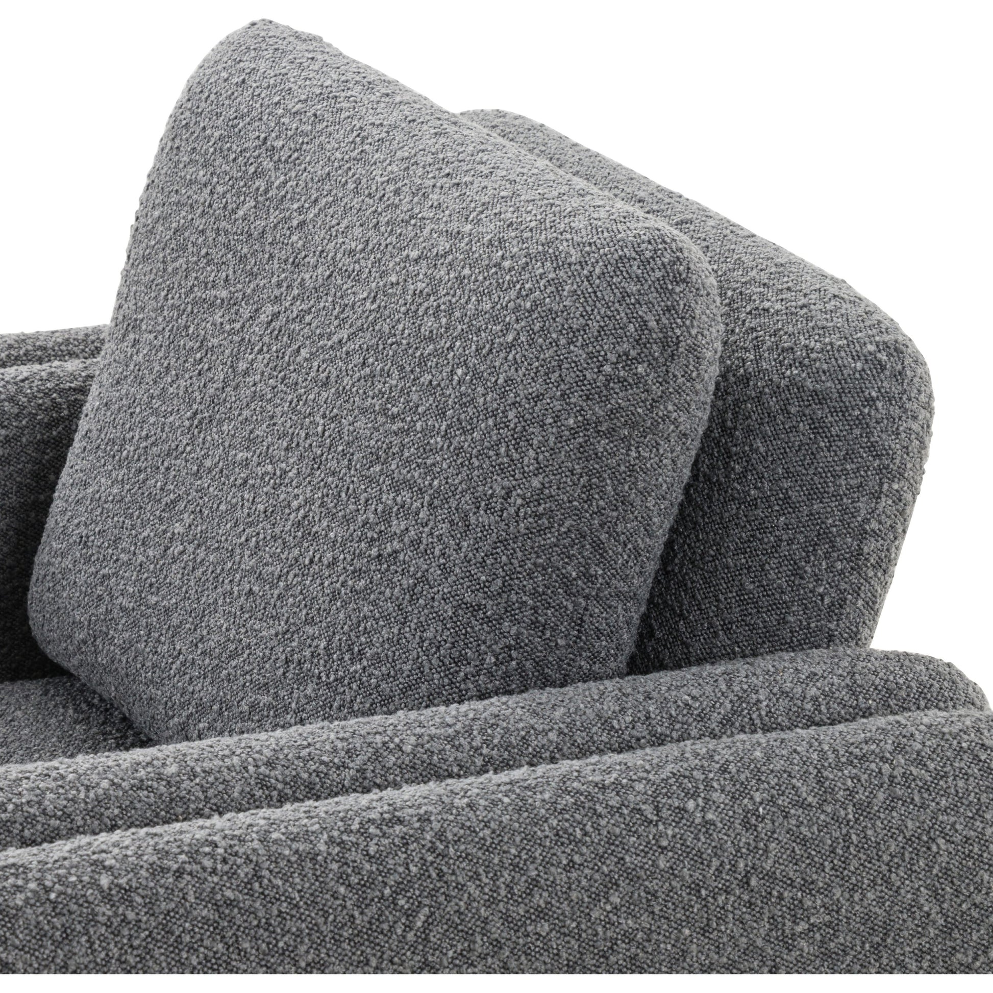 Kimora Chair by Four Hands in knoll natural. Made from 95% polyester, 5% acrylic, poplar plywood, 100% polyester in a modern style.