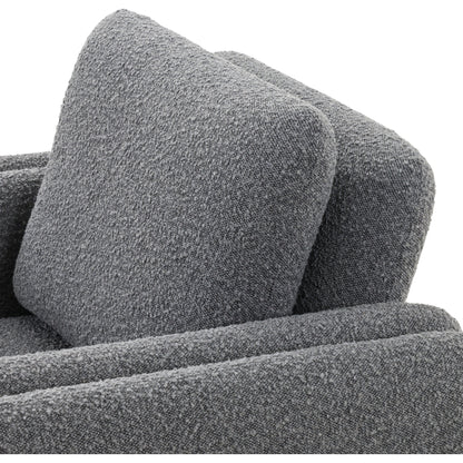 Kimora Chair by Four Hands in knoll natural. Made from 95% polyester, 5% acrylic, poplar plywood, 100% polyester in a modern style.