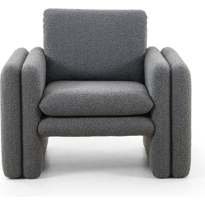 Kimora Chair by Four Hands in knoll natural. Made from 95% polyester, 5% acrylic, poplar plywood, 100% polyester in a modern style.