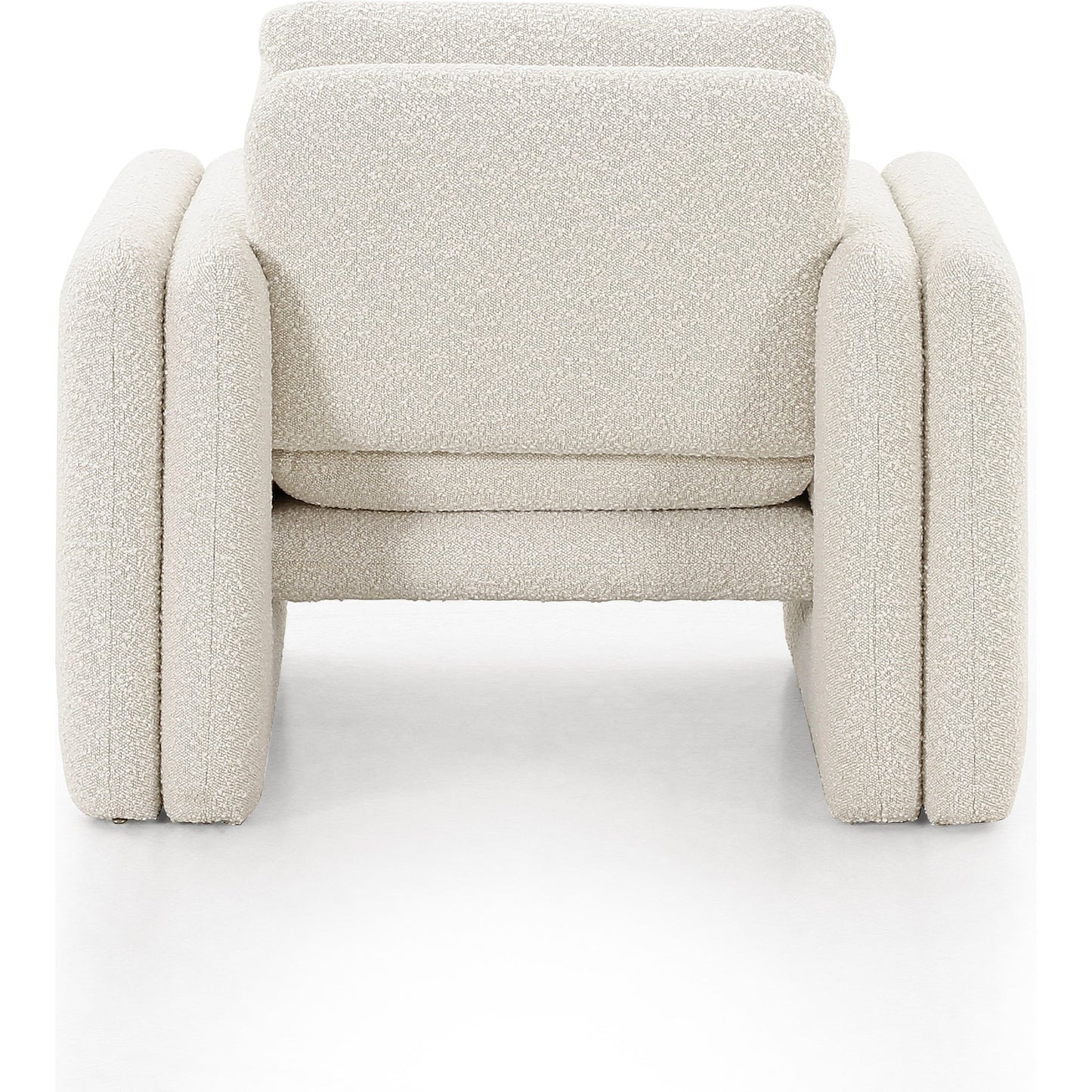005 SI-1902382 | Additional Silo | Kimora Chair by Four Hands in knoll natural. Made from 95% polyester, 5% acrylic, poplar plywood, 100% polyester in a modern style.