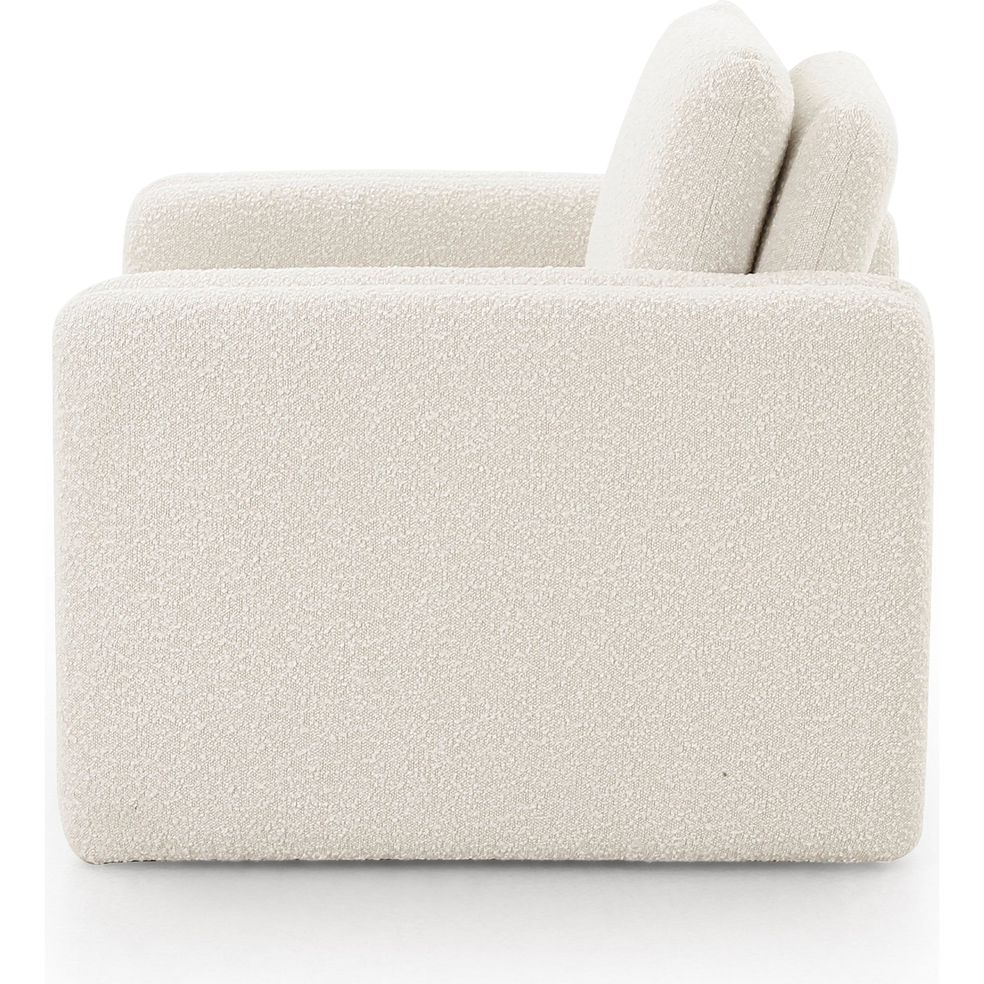 Kimora Chair by Four Hands in knoll natural. Made from 95% polyester, 5% acrylic, poplar plywood, 100% polyester in a modern style.