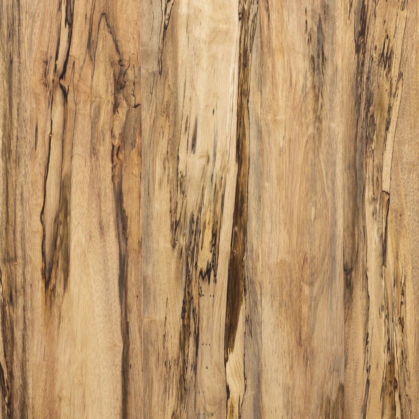 003 SI-2635307 | Closeup | Hudson Rectangle Coffee Table by Four Hands in spalted primavera, black pine. Made from thick primavera veneer, solid pine in a unique style.