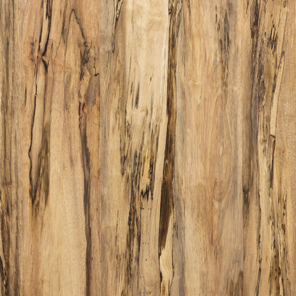 Hudson Rectangle Coffee Table by Four Hands in spalted primavera, black pine. Made from thick primavera veneer, solid pine in a unique style.