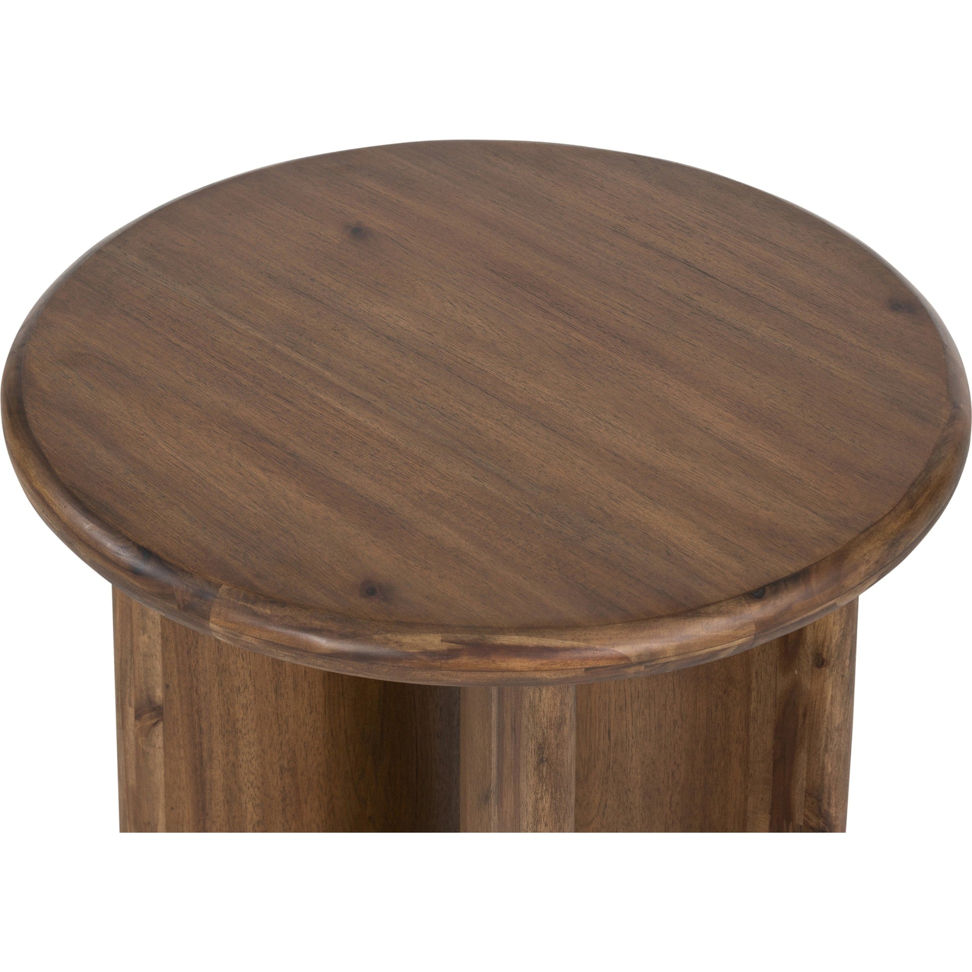 Paden End Table by Four Hands. Made from thin acacia veneer, engineered hardwood in a modern style.