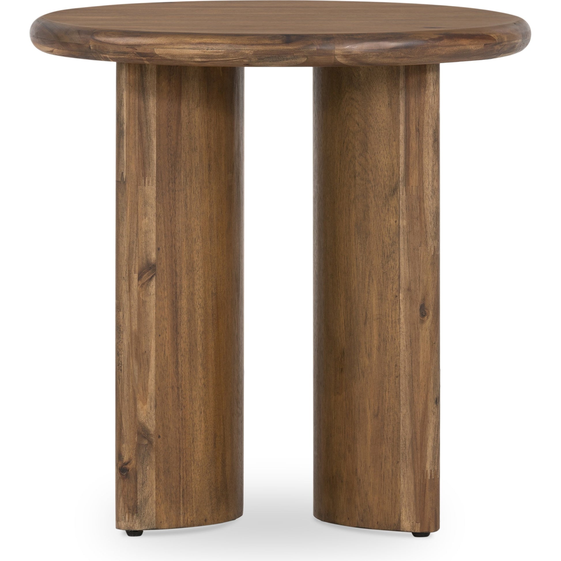 Paden End Table by Four Hands. Made from thin acacia veneer, engineered hardwood in a modern style.