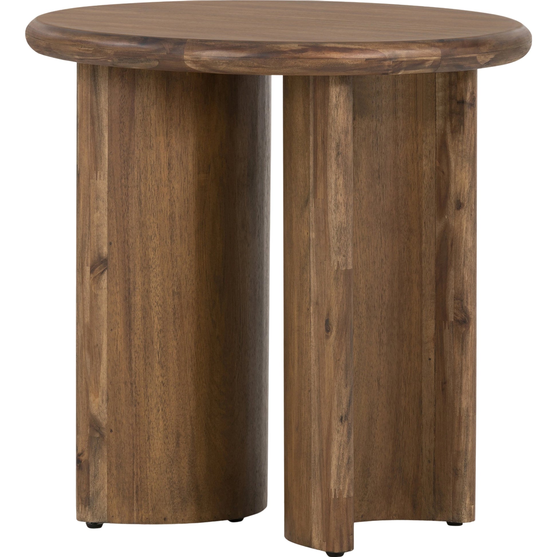 Paden End Table by Four Hands. Made from thin acacia veneer, engineered hardwood in a modern style.