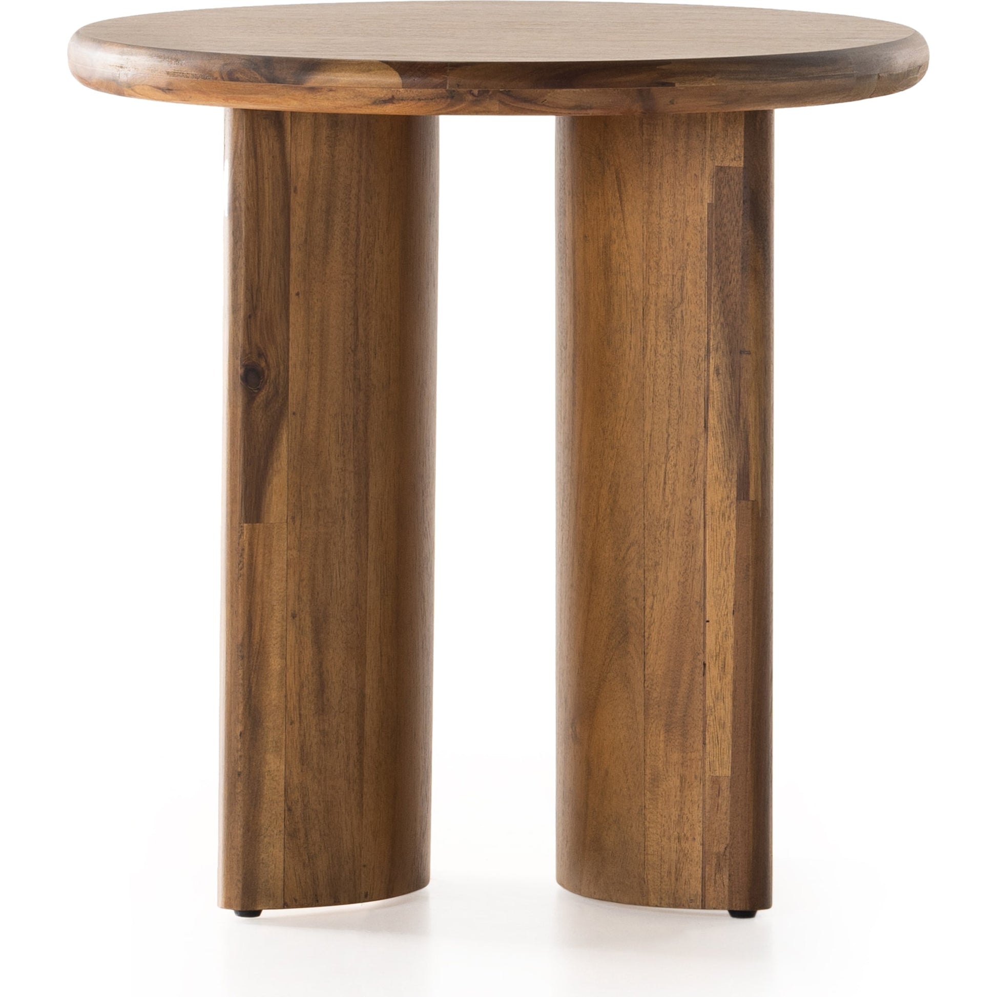 Paden End Table by Four Hands. Made from thin acacia veneer, engineered hardwood in a modern style.