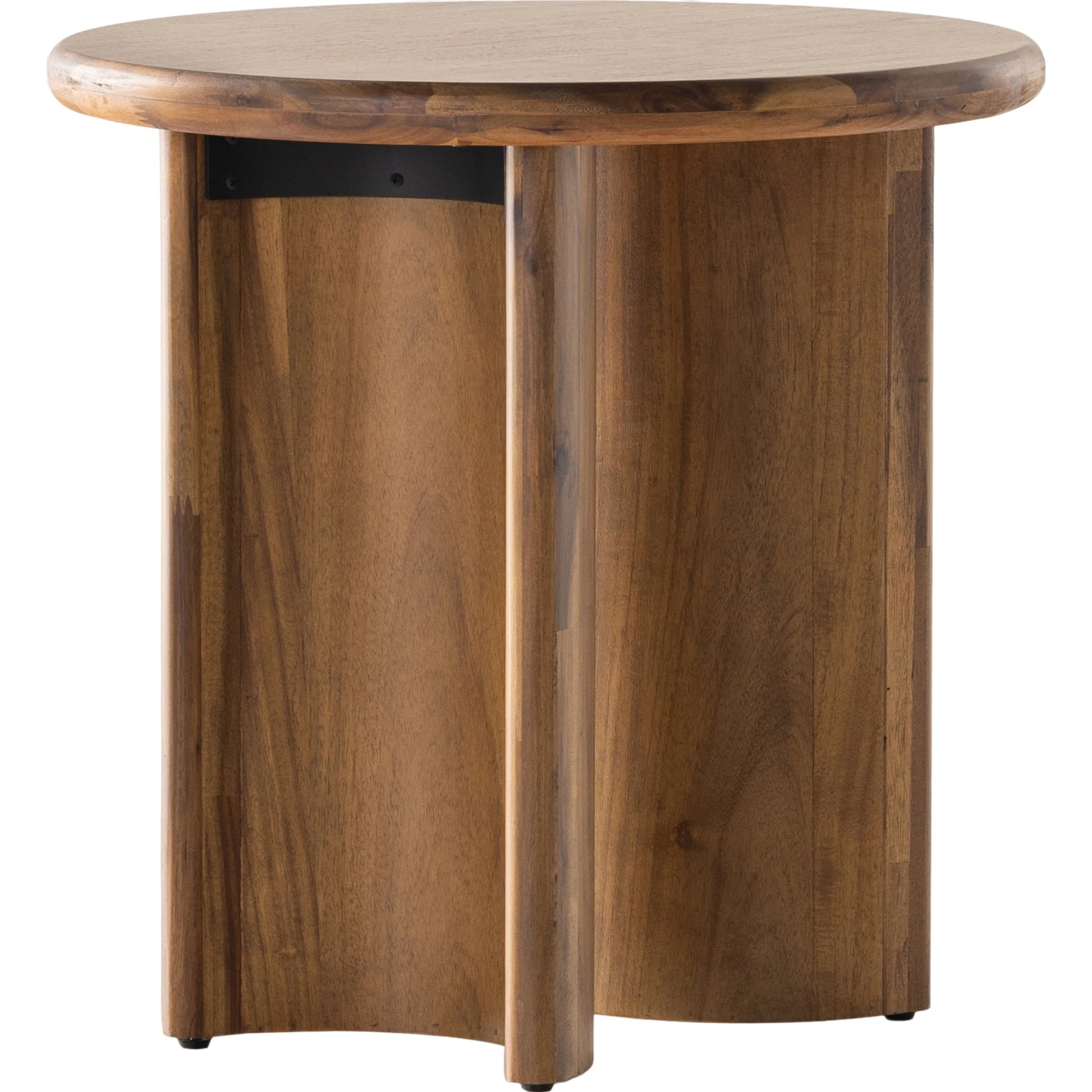 Paden End Table by Four Hands. Made from thin acacia veneer, engineered hardwood in a modern style.