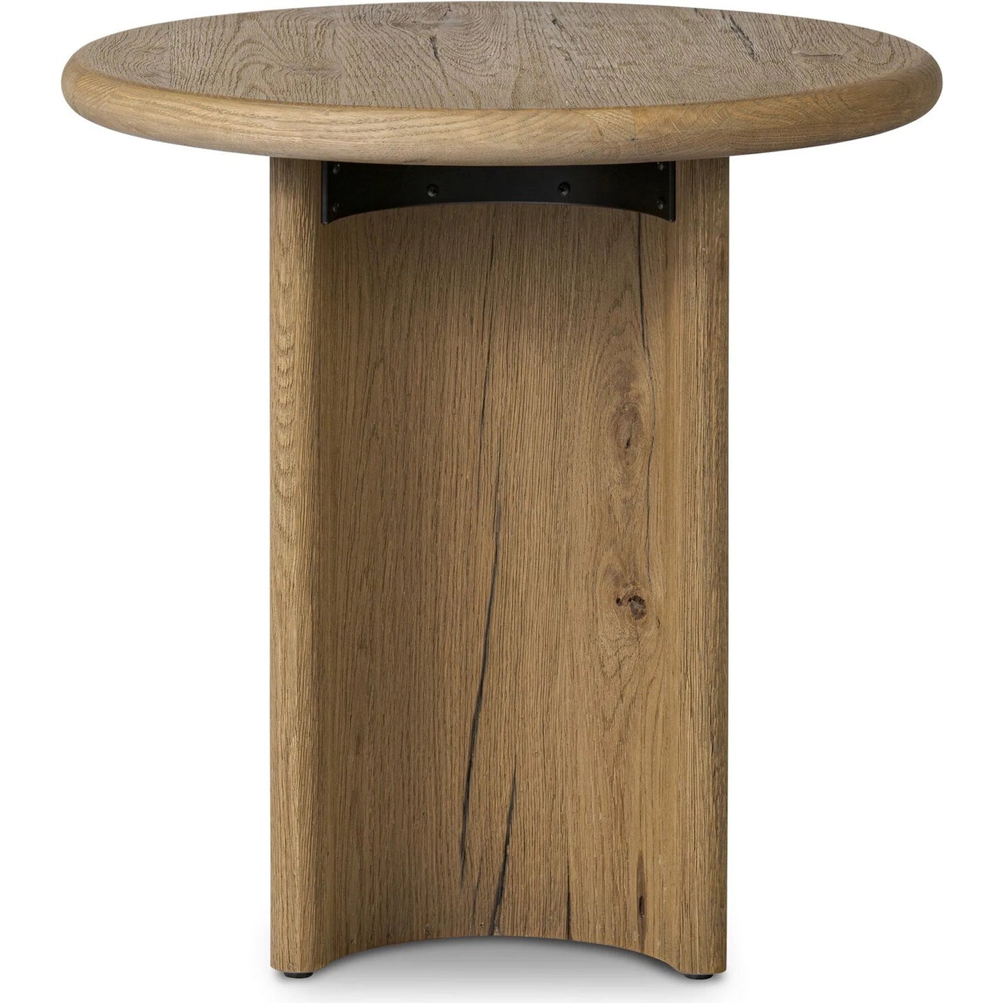 003 SI-2320207 | Additional Silo | Paden End Table by Four Hands in worn oak veneer. Made from thick oak veneer, solid oak in a unique style.