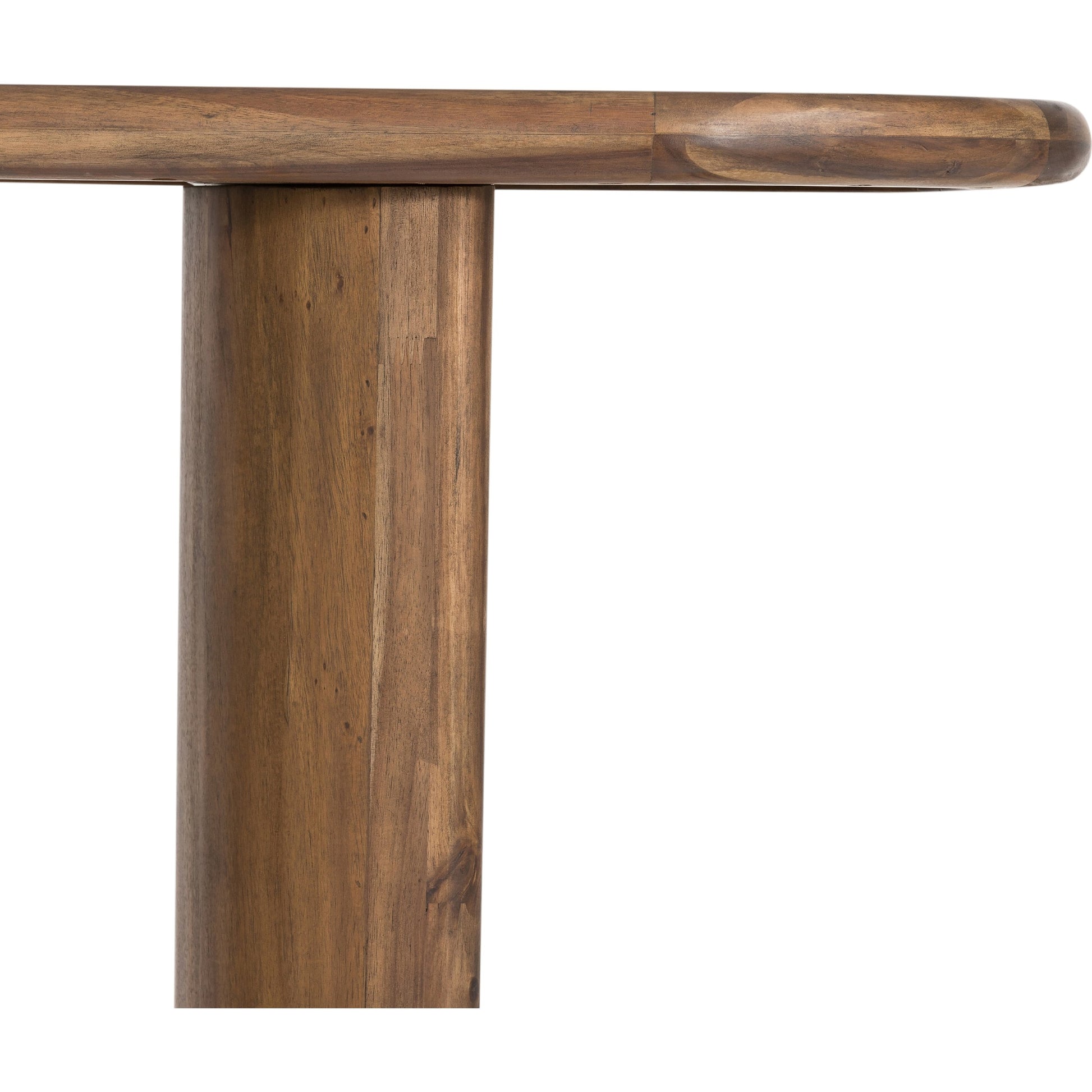 Paden Console Table by Four Hands. Made from solid acacia, engineered hardwood in a modern style.