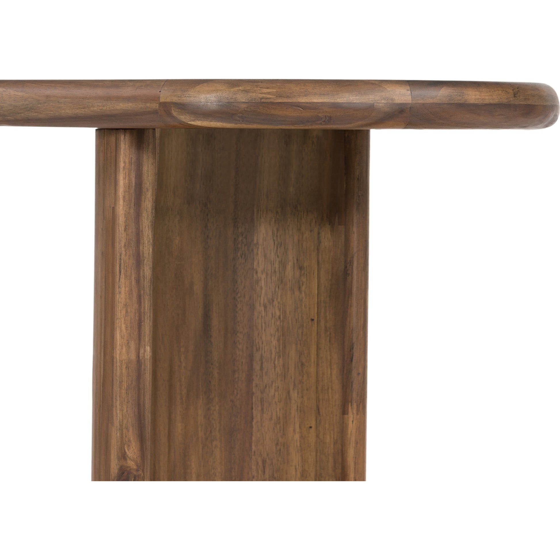 Paden Console Table by Four Hands. Made from solid acacia, engineered hardwood in a modern style.