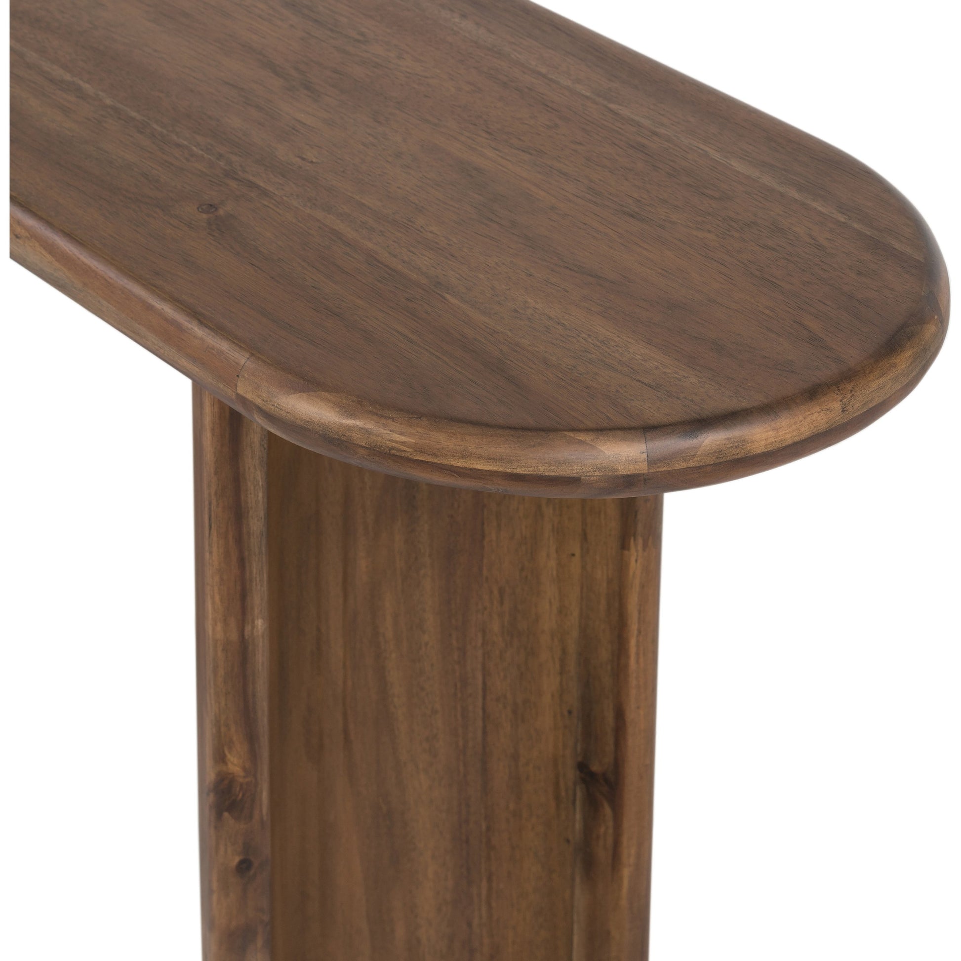 Paden Console Table by Four Hands. Made from solid acacia, engineered hardwood in a modern style.
