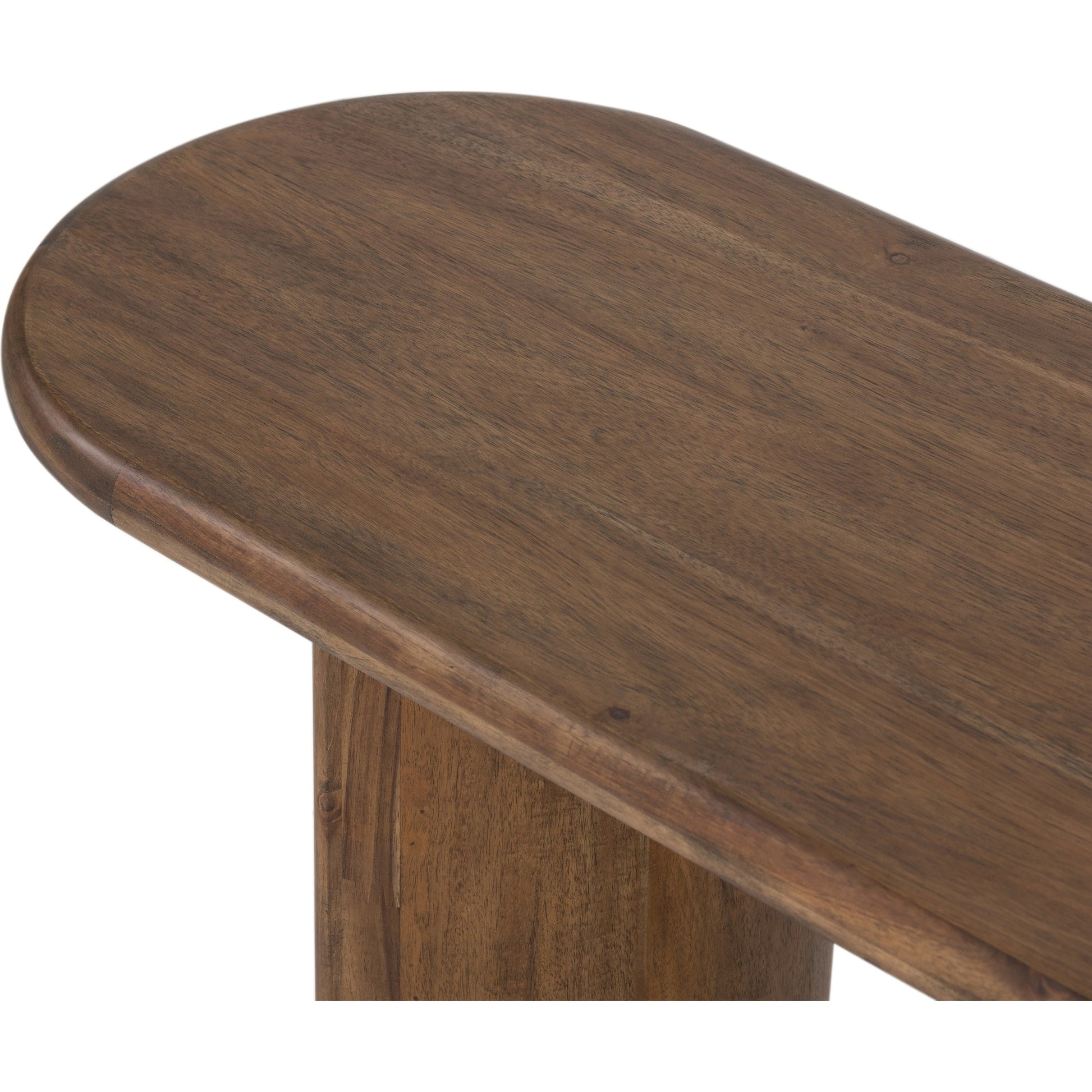 Paden Console Table by Four Hands. Made from solid acacia, engineered hardwood in a modern style.