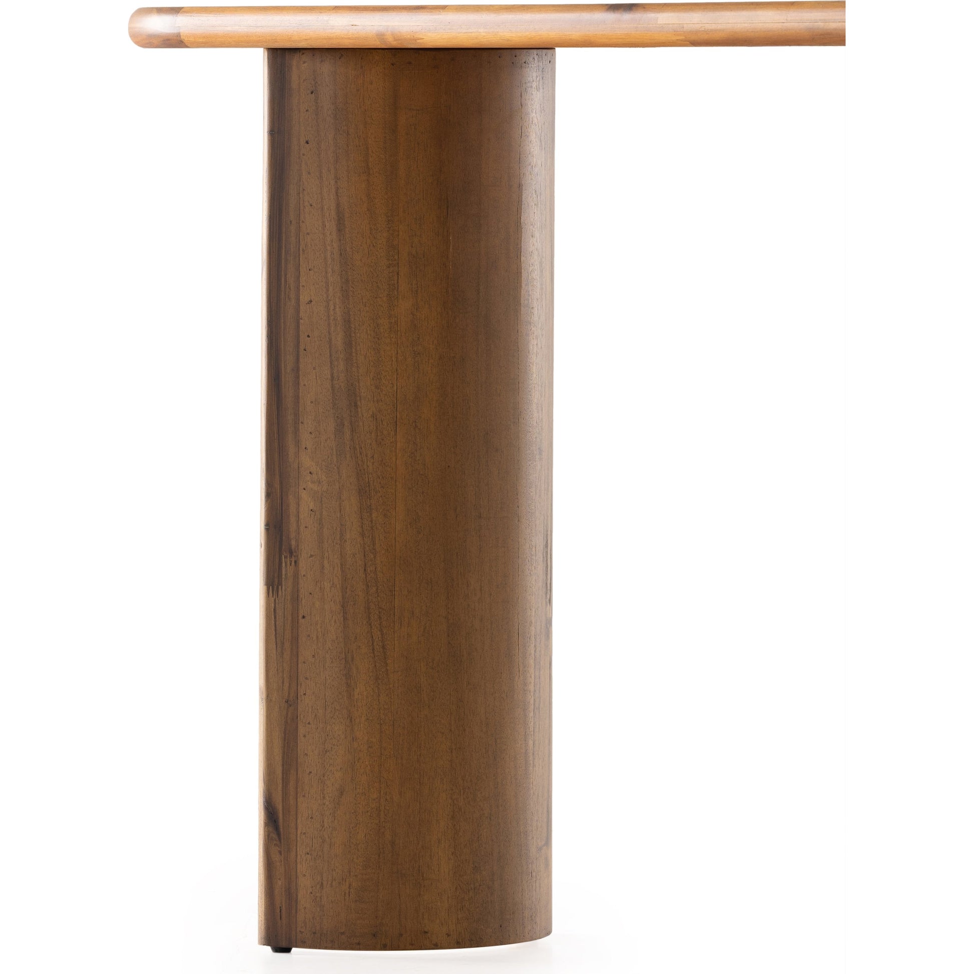 Paden Console Table by Four Hands. Made from solid acacia, engineered hardwood in a modern style.