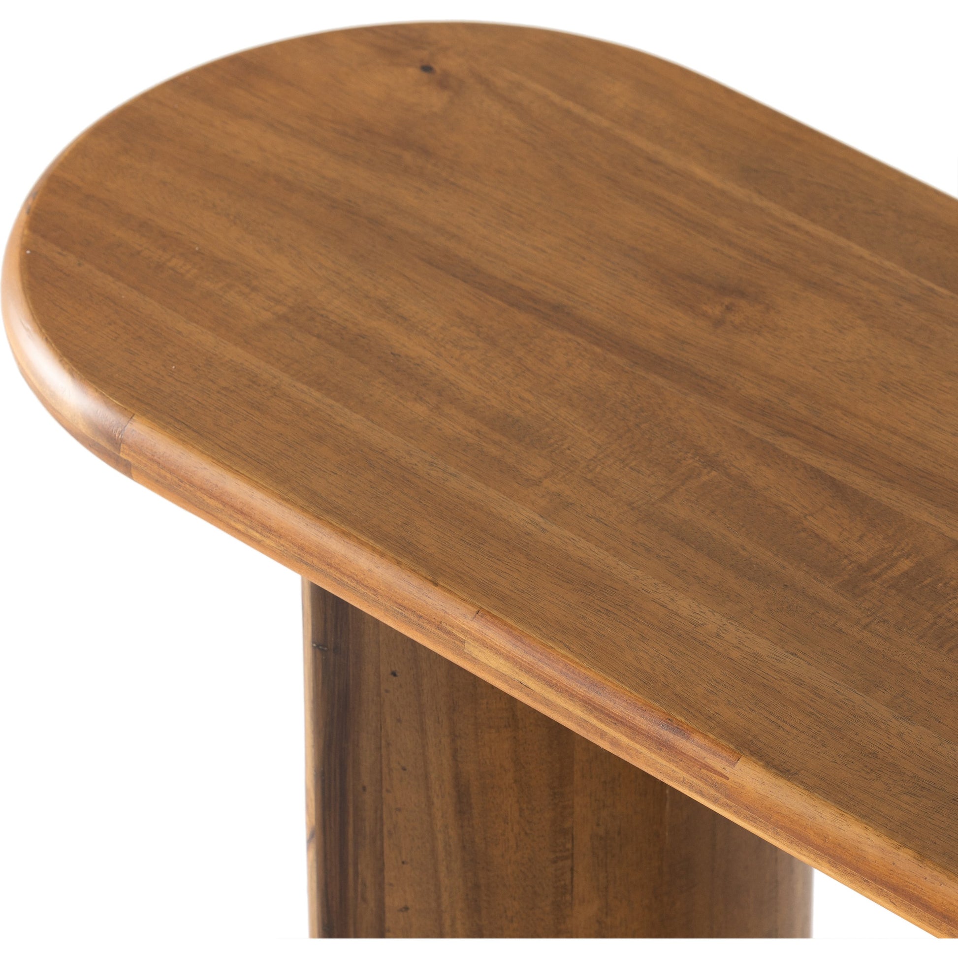 Paden Console Table by Four Hands. Made from solid acacia, engineered hardwood in a modern style.