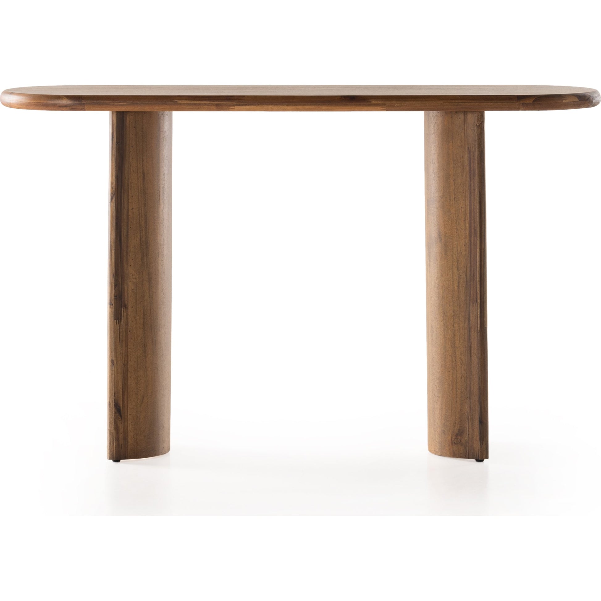 Paden Console Table by Four Hands. Made from solid acacia, engineered hardwood in a modern style.