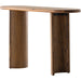 Paden Console Table by Four Hands. Made from solid acacia, engineered hardwood in a modern style.