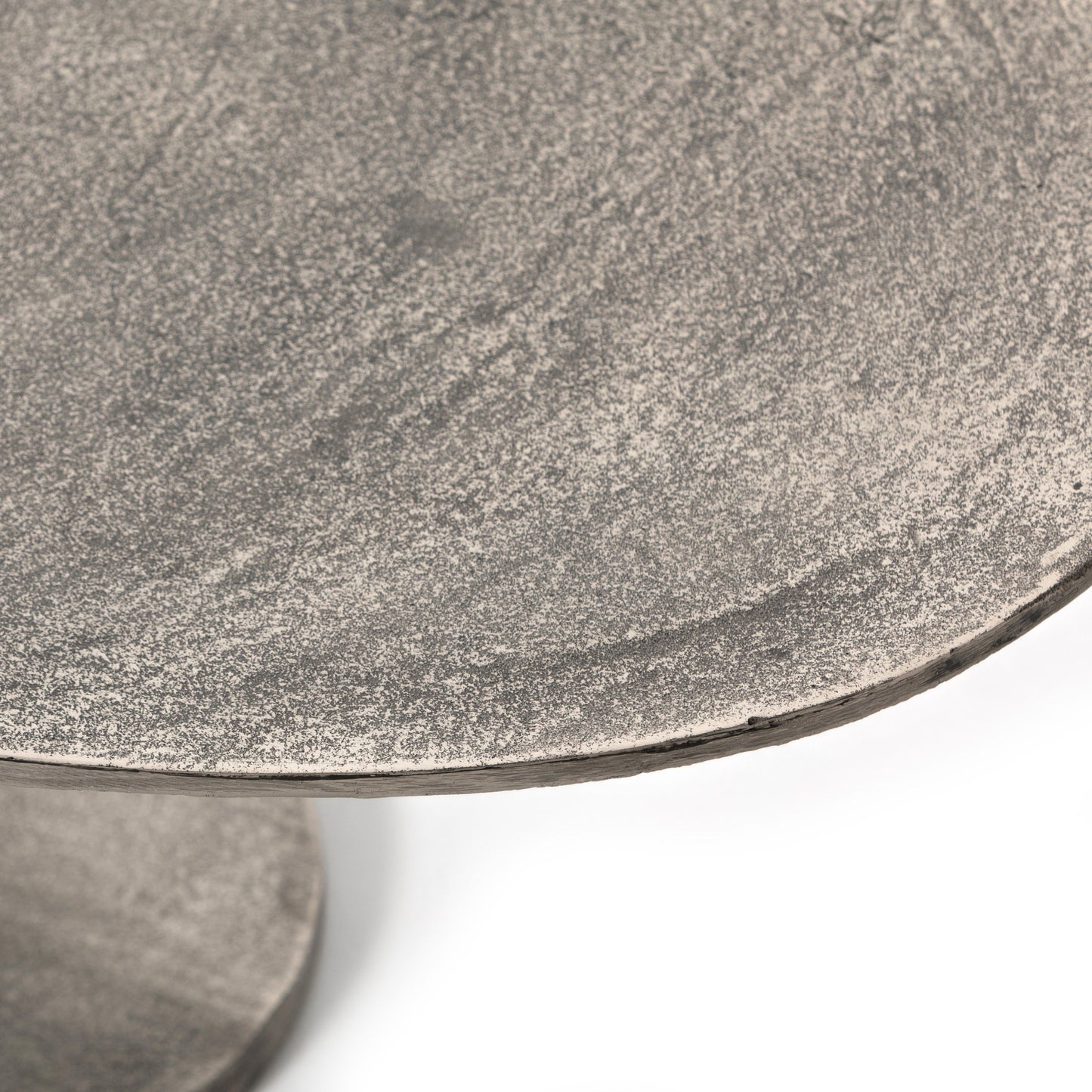 010 SI-1799190 | Additional Silo | Simone Oval Coffee Table by Four Hands. Made from aluminum in a modern style.