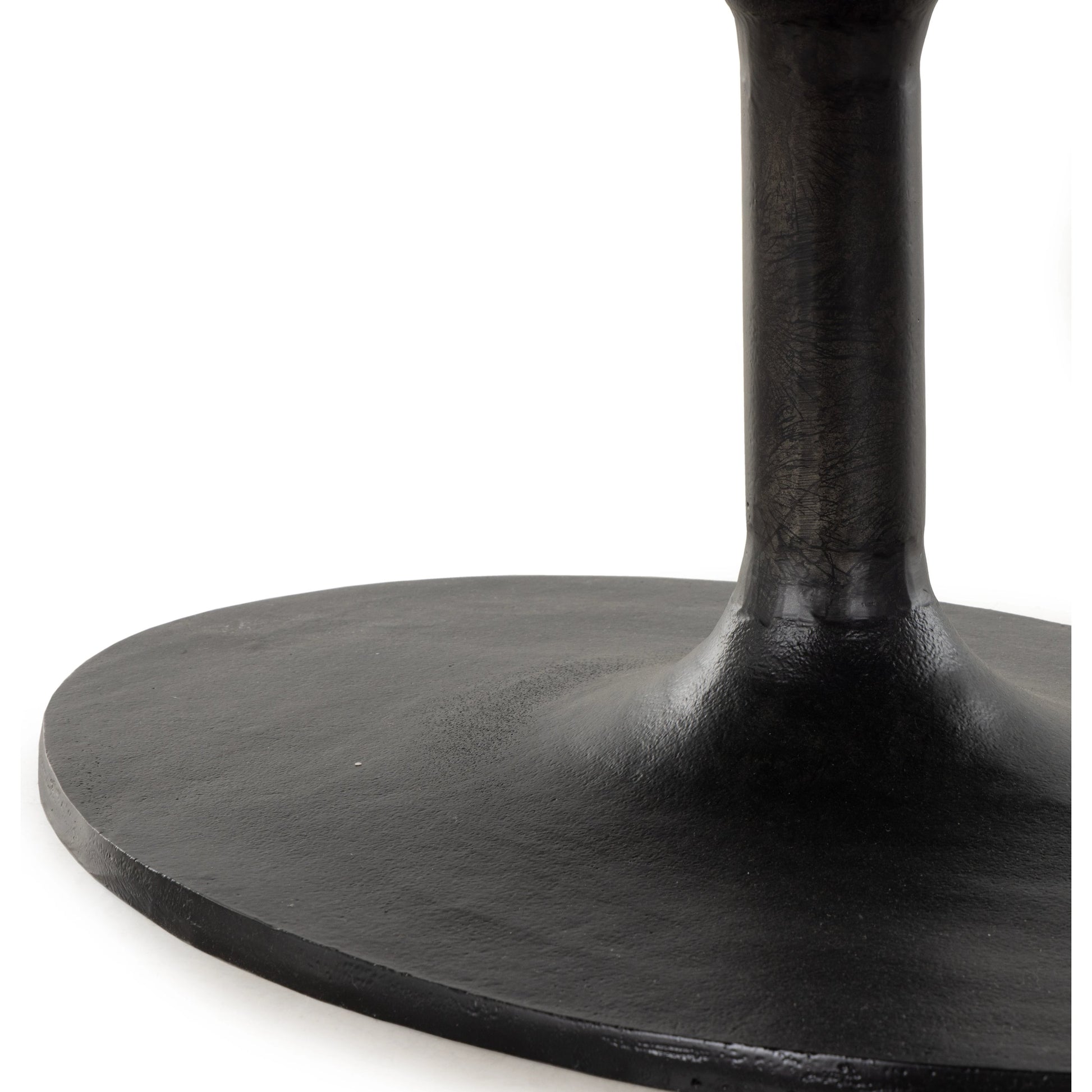 Simone Oval Coffee Table by Four Hands. Made from aluminum in a modern style.
