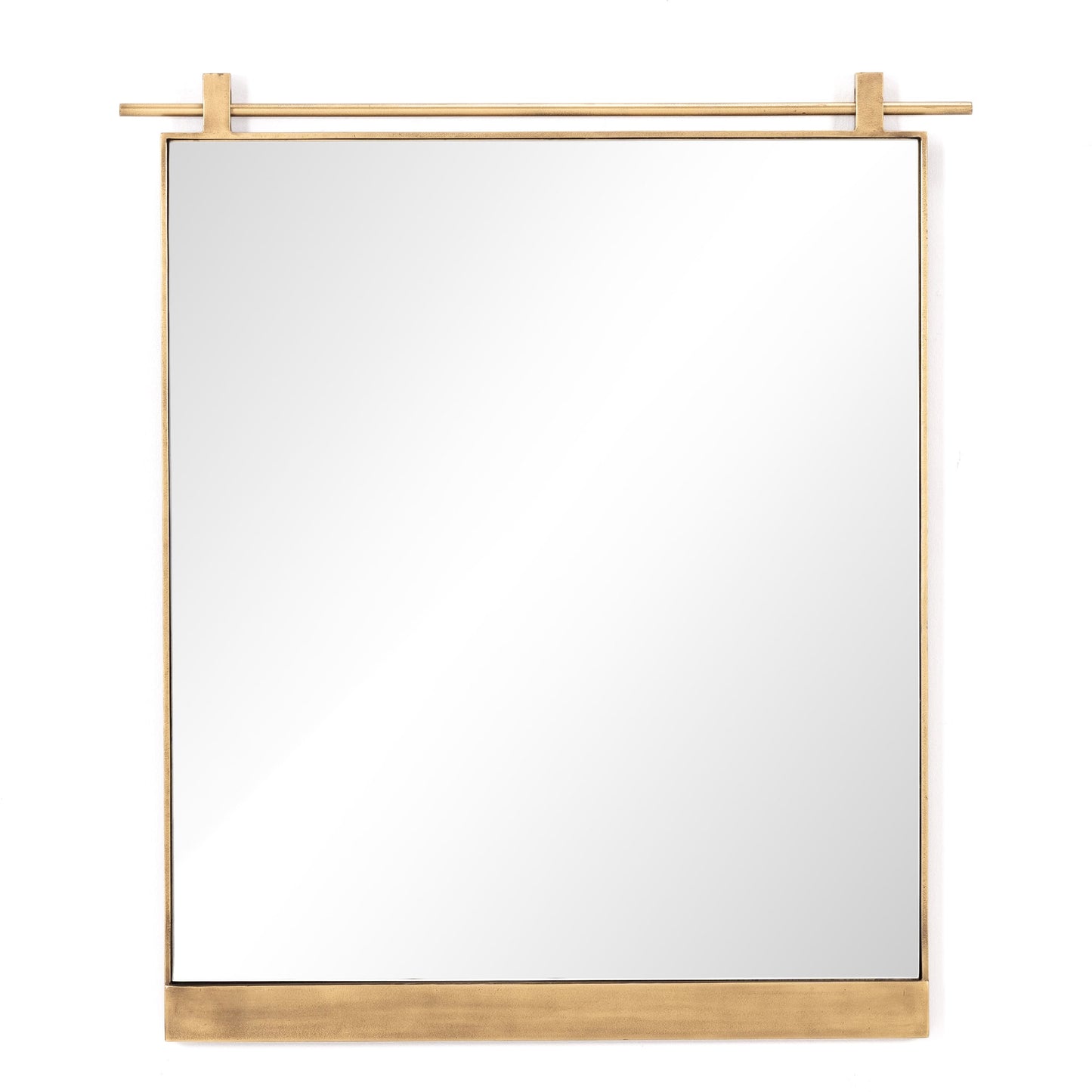 001 SI-1797981 | Primary Silo | Chico Mirror by Four Hands. Made from iron, engineered hardwood, mirror in a modern style.