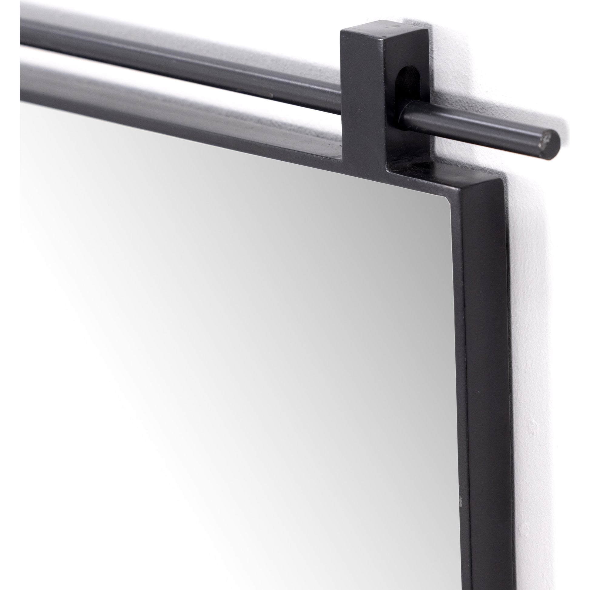 Chico Mirror by Four Hands. Made from iron, engineered hardwood, mirror in a modern style.