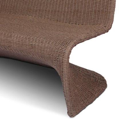 Portia Outdoor Dining Bench by Four Hands. Made from 100% polyethylene, iron in a coastal style.