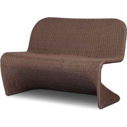 Portia Outdoor Dining Bench by Four Hands. Made from 100% polyethylene, iron in a coastal style.