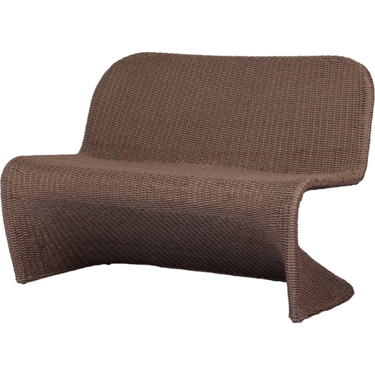 Portia Outdoor Dining Bench by Four Hands. Made from 100% polyethylene, iron in a coastal style.