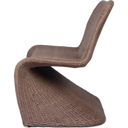 Portia Outdoor Dining Bench by Four Hands. Made from 100% polyethylene, iron in a coastal style.