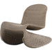 Portia Outdoor Rocking Chair by Four Hands. Made from 100% polyethylene, iron in a coastal style.