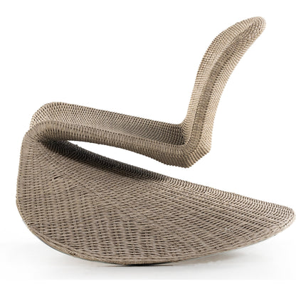 Portia Outdoor Rocking Chair by Four Hands. Made from 100% polyethylene, iron in a coastal style.