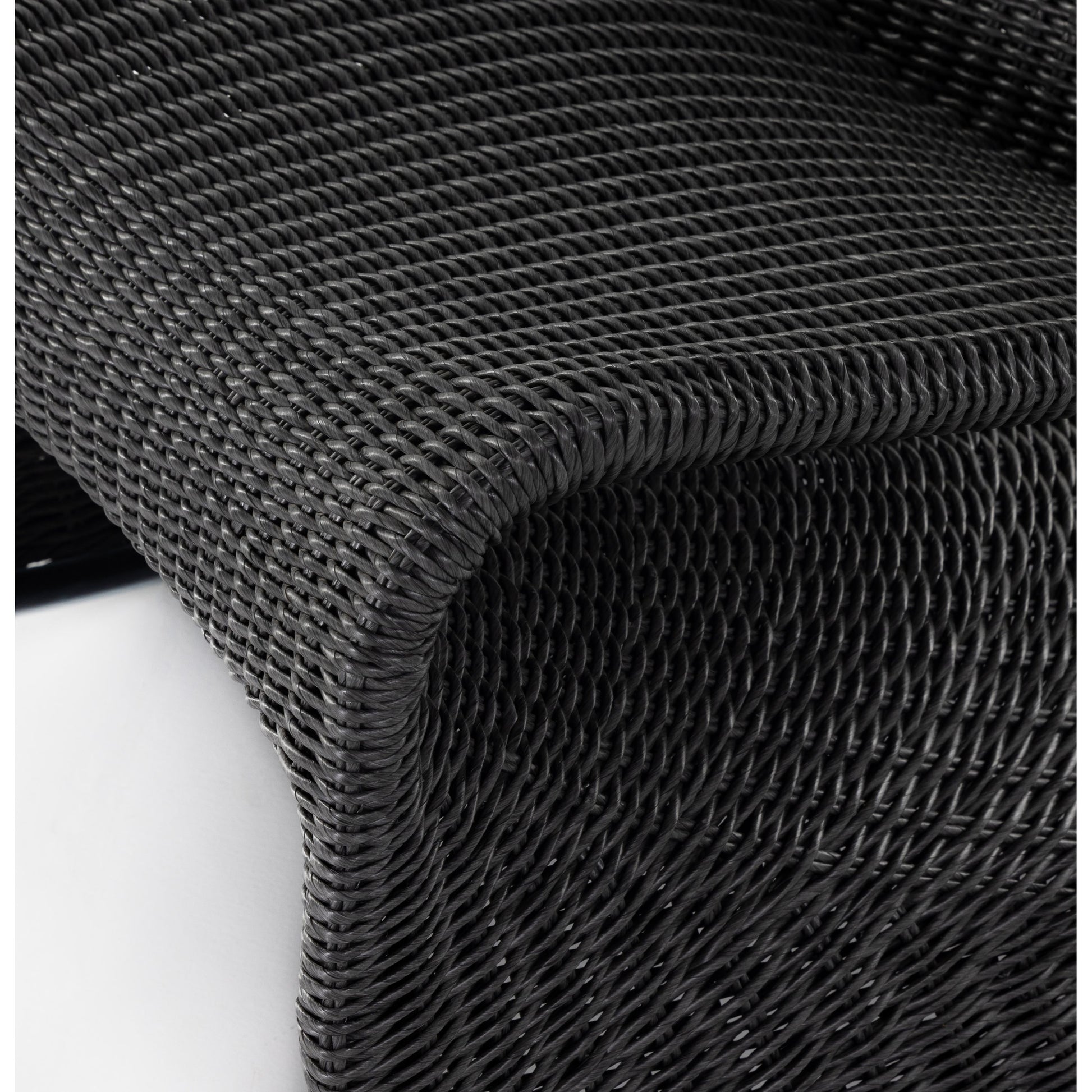 Portia Outdoor Rocking Chair by Four Hands. Made from 100% polyethylene, iron in a coastal style.