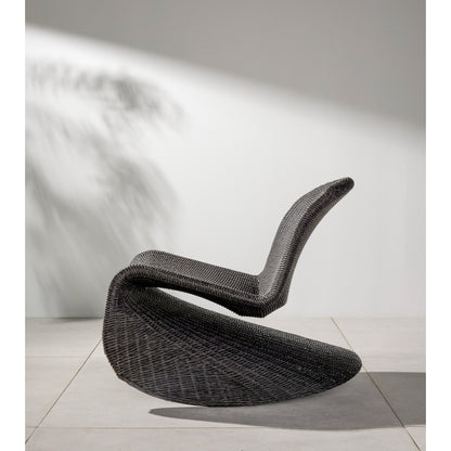 Portia Outdoor Rocking Chair by Four Hands. Made from 100% polyethylene, iron in a coastal style.