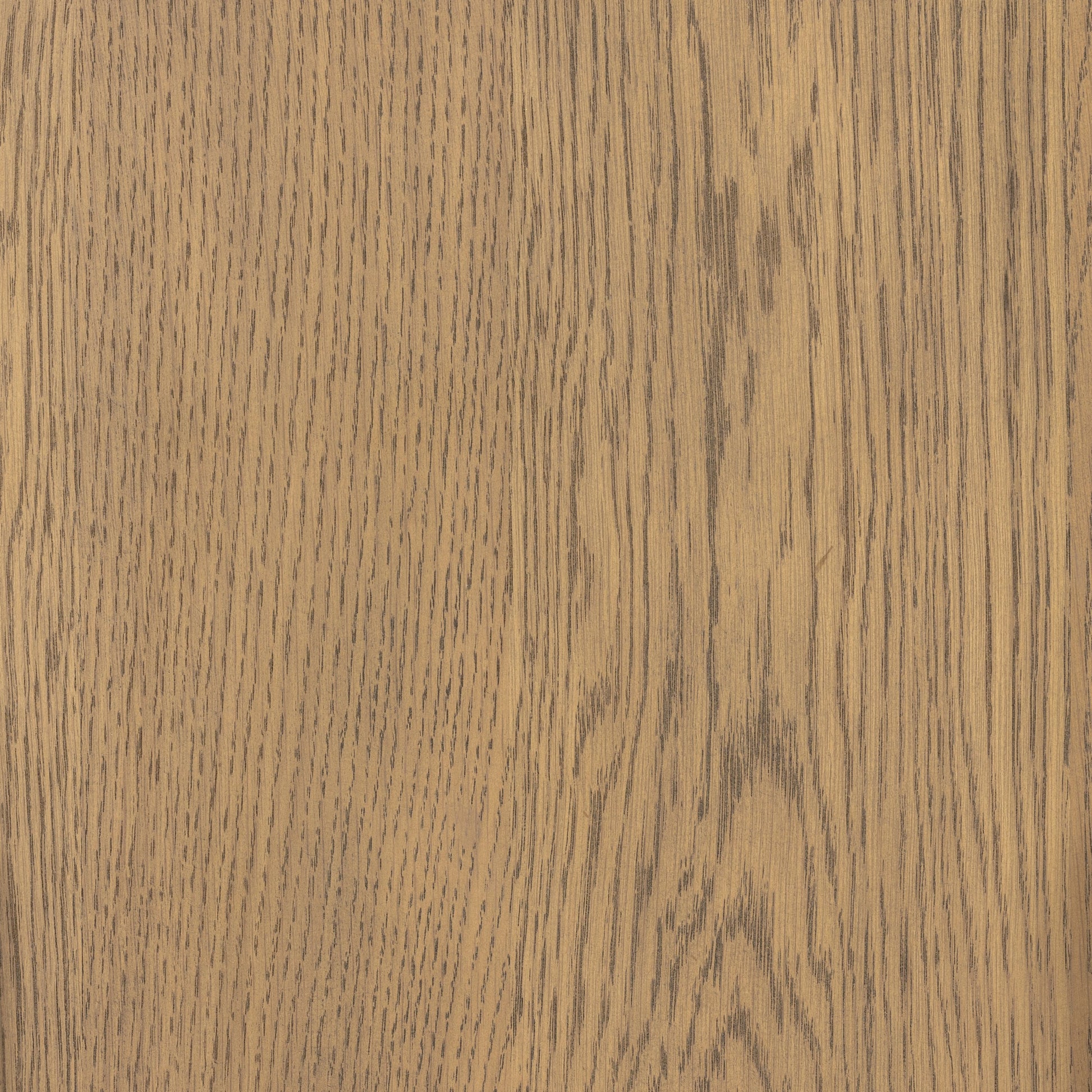 Caroline Nightstand by Four Hands in smoked oak, gunmetal grey. Made from oak veneer, solid oak in a modern style.