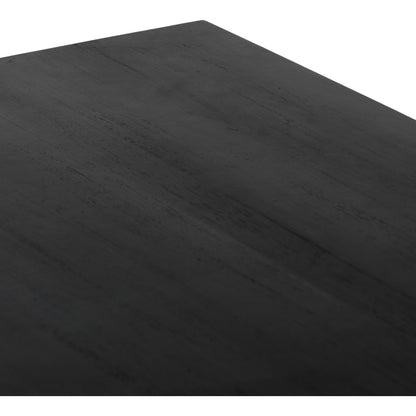 Clarita Dining Table by Four Hands in white wash mango, natural cane and white wash mango. Made from solid mango in a coastal style.