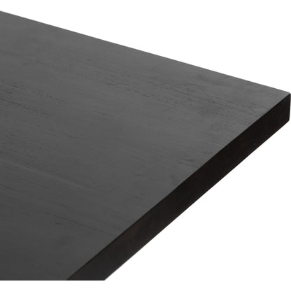 Clarita Dining Table by Four Hands in white wash mango, natural cane and white wash mango. Made from solid mango in a coastal style.