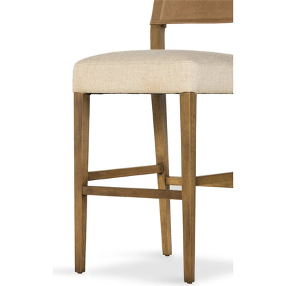 Ferris Bar Stool by Four Hands. Made from unique in a transitional style.