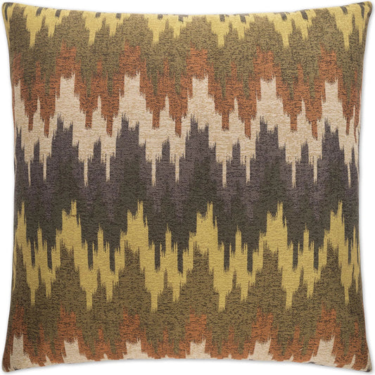 Turhan Pillow by DV Kap Home in brown. Made from 53% polyester, 47% rayon in a unique style.