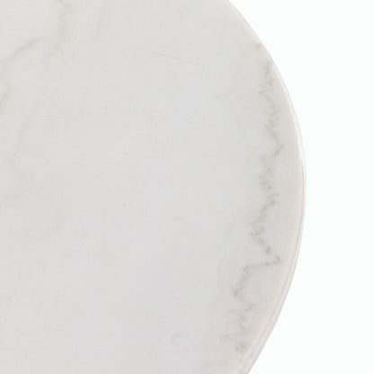 Caldwell Stone Coffee Table by Four Hands in weathered blonde pine, white marble and white marble. Made from solid marble, solid pine, poplar plywood in a cottage & farmhouse style.