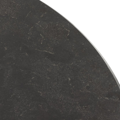 Caldwell Stone Coffee Table by Four Hands in weathered blonde pine, white marble and white marble. Made from solid marble, solid pine, poplar plywood in a cottage & farmhouse style.