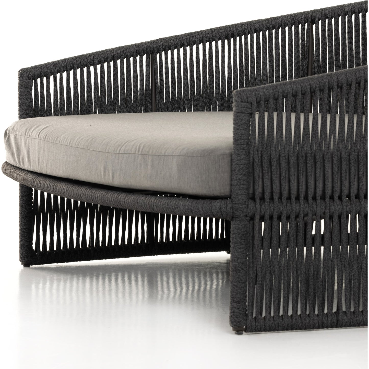 014 SI-1799269 | Additional Silo | Porto Outdoor Daybed by Four Hands. Made from 100% olefin, aluminum, 100% polypropylene in a coastal style.