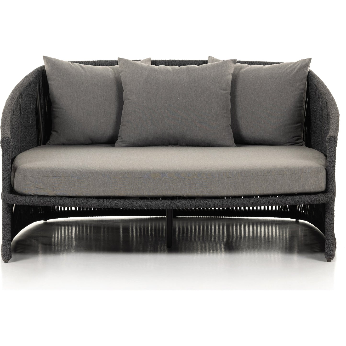 006 SI-1799269 | Additional Silo | Porto Outdoor Daybed by Four Hands. Made from 100% olefin, aluminum, 100% polypropylene in a coastal style.